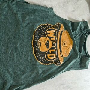Smokey the bear muscle t-shirt